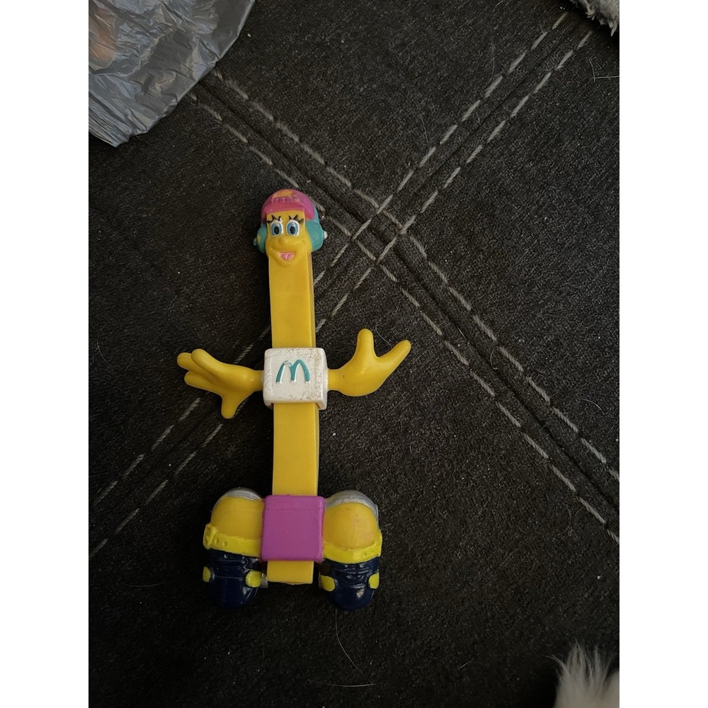 Vintage 1989 McDonald's French Fry Benders Happy Meal Toy